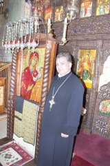 Părintele ADRIAN BELDIANU - biserica 