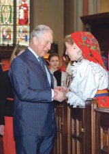 Prinţul Charles, printre credincioşii români din Londra